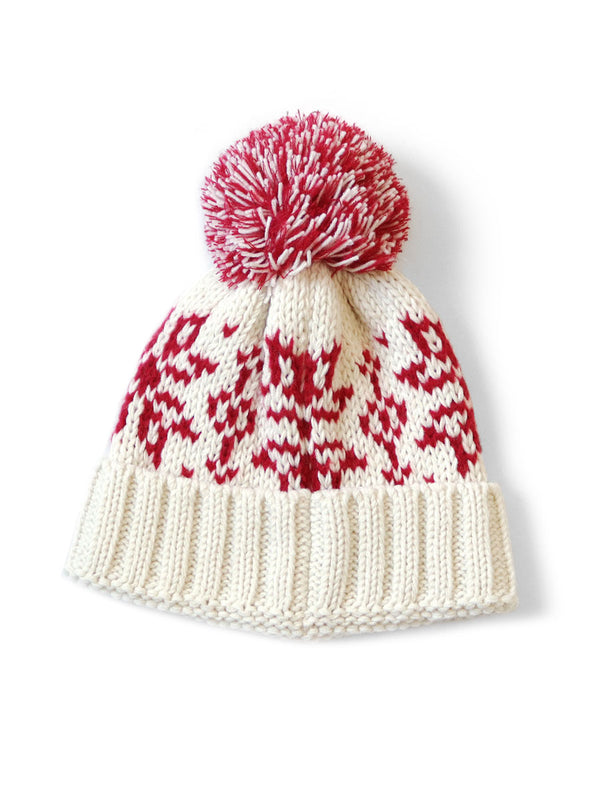 Kapital 3G Wool Snow Pattern Knit CAP