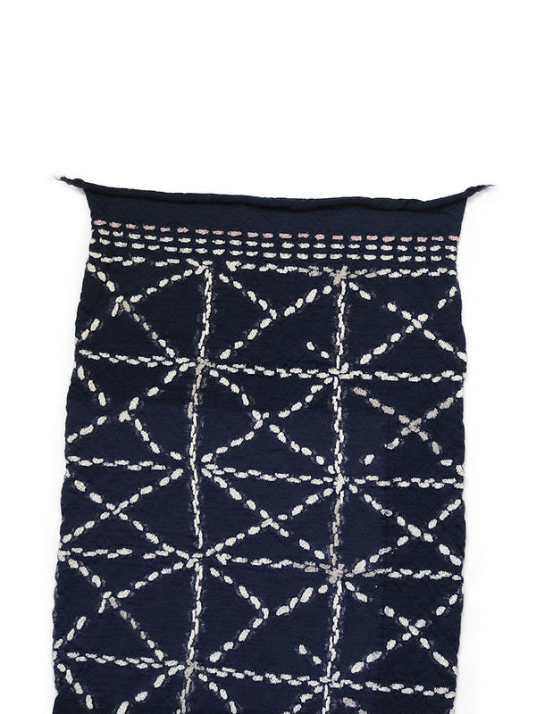 Kapital felted wool sashiko HAPPY scarf Muffler