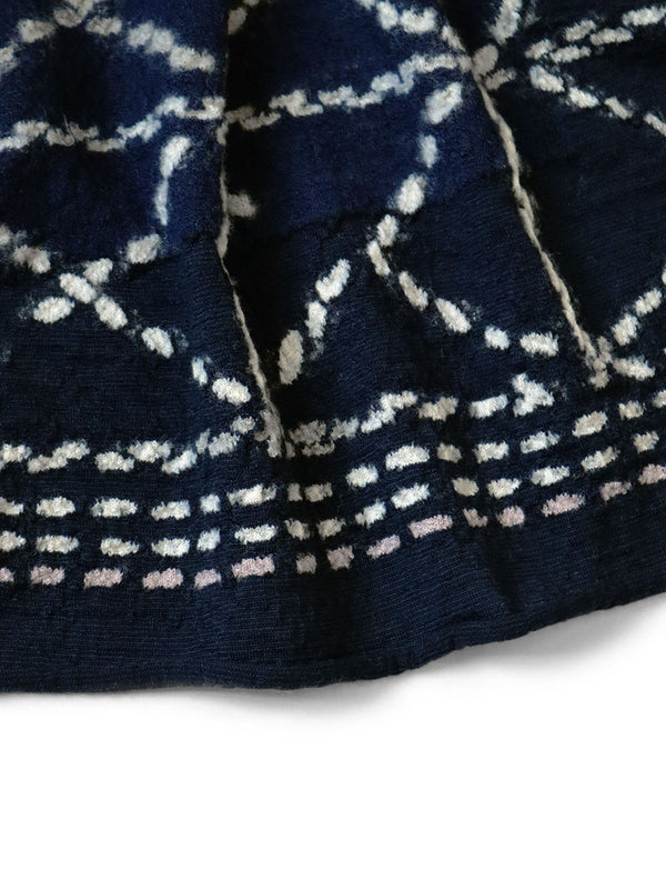 Kapital felted wool sashiko HAPPY scarf Muffler