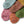 Load image into Gallery viewer, Kapital 56 strand wool Van Gogh heather HOBO stitch socks
