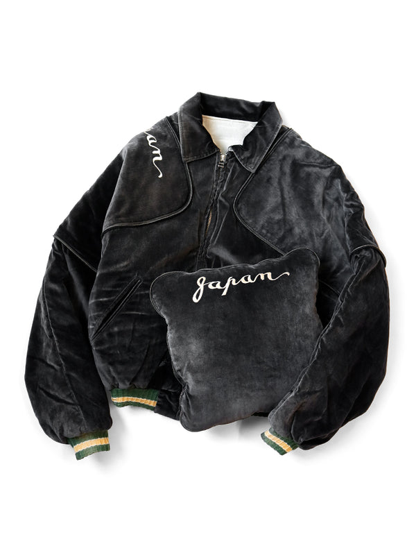 Kapital Velvet Siamese Bomber Drizzler Jacket