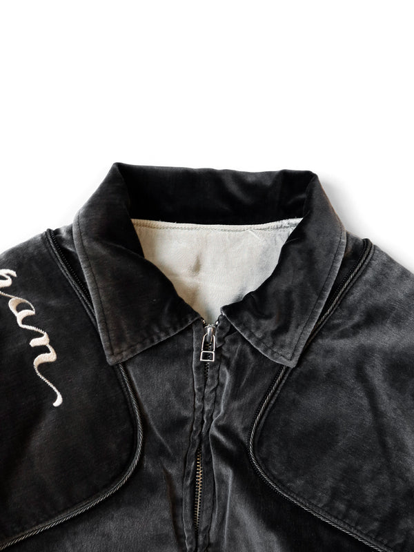 Kapital Velvet Siamese Bomber Drizzler Jacket