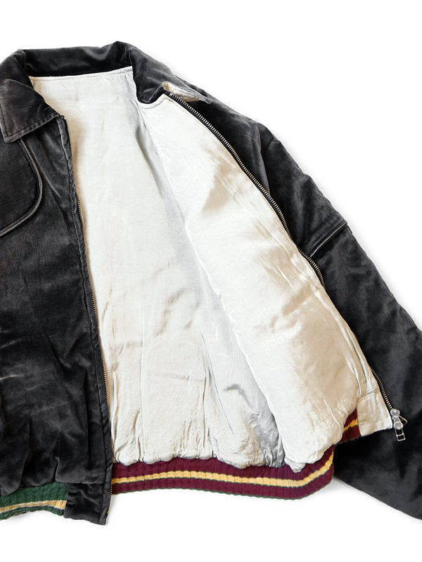 Kapital Velvet Siamese Bomber Drizzler Jacket