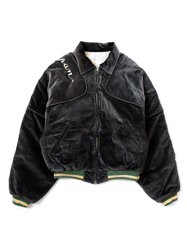 Kapital Velvet Siamese Bomber Drizzler Jacket