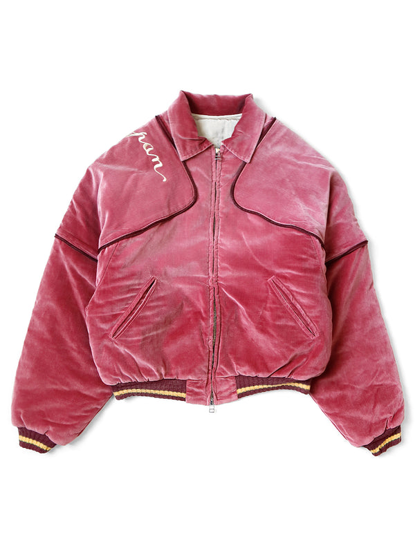 Kapital Velvet Siamese Bomber Drizzler Jacket