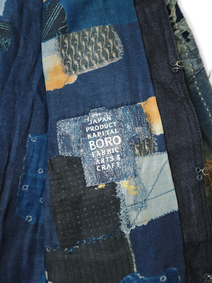 Kapital BORO Chateau Bolero Jacket – HARUYAMA Kapital BORO Chateau Bolero Jacket – HARUYAMA