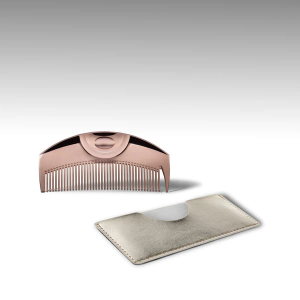 LOVECHROME K24GP Tsuki Rose Gold Luxury Hair Comb
