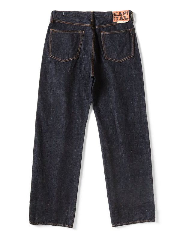 Kapital 13.5oz Zimbabwe Denim 5-Pocket Monkey TH Pants