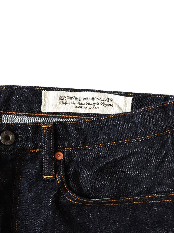Kapital 13.5oz Zimbabwe Denim 5-Pocket Monkey TH Pants