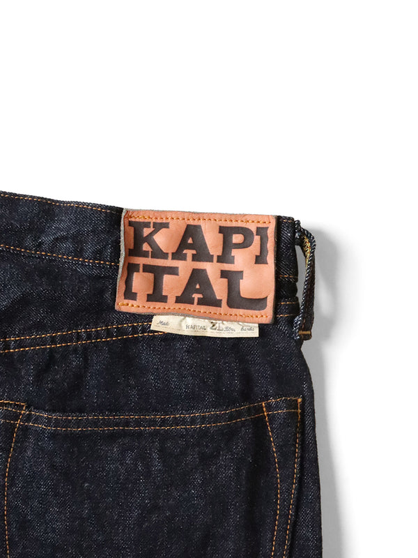 Kapital 13.5oz Zimbabwe Denim 5-Pocket Monkey TH Pants