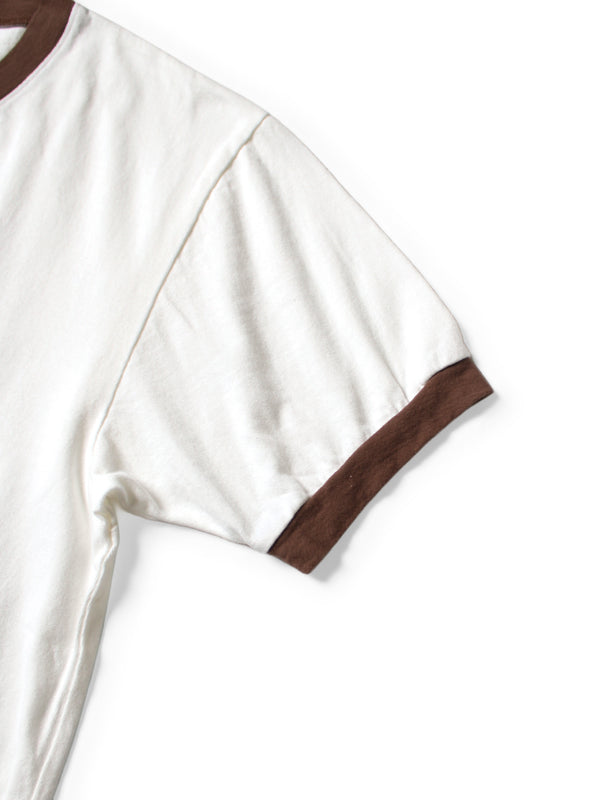 Kapital 20 Jersey V-neck Ringer T-shirt (Little Bear Harmony pt) Tee