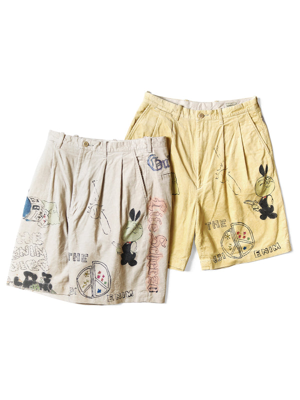 スペシャルオファ Shorts IVY Corduroy 14W Kapital (Memorial pants Model) Paint パンツ