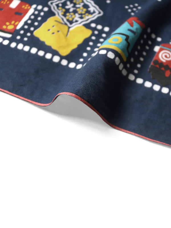 Kapital fastcolor Selvedge Bandana (KACHINA PECKISH RAINBOWY)