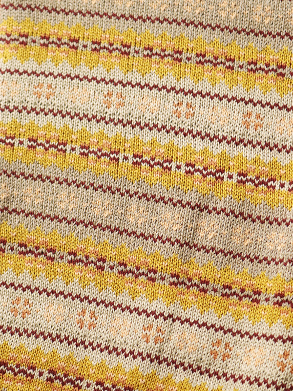 Kapital 5G Fair Isle Half Zip Vest