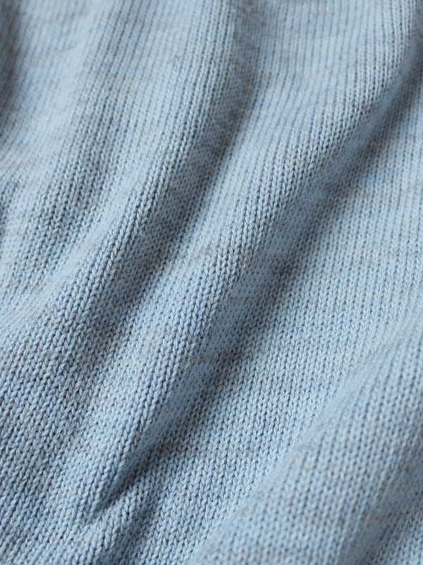 Kapital Knit and Chambray Cardigan (Crow and Cat Embroidery)