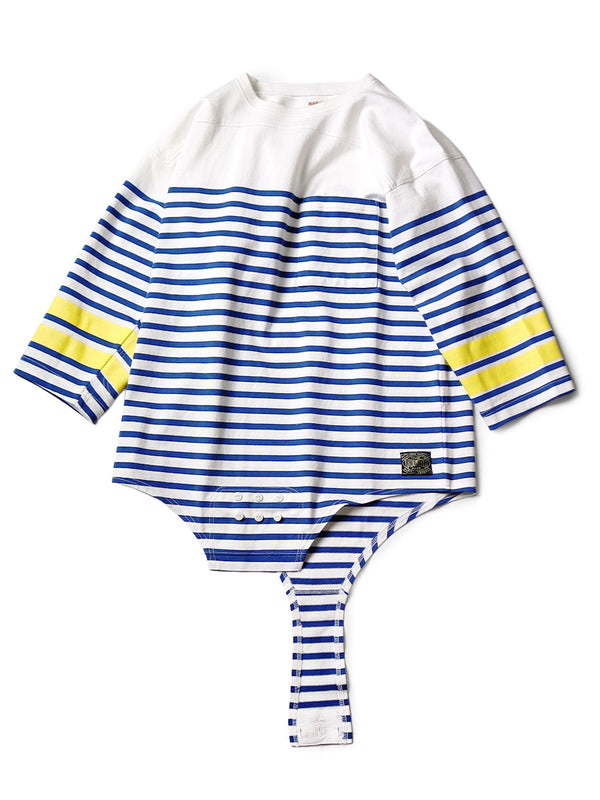 Kapital Panel Border Jersey Swim Football Tee