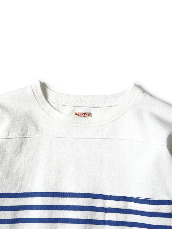 Kapital Panel Border Jersey Swim Football Tee