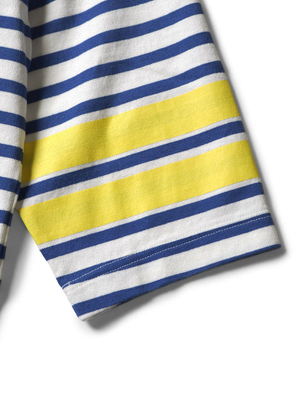 Kapital Panel Border Jersey Swim Football Tee