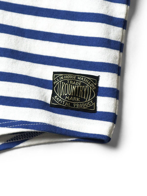 Kapital Panel Border Jersey Swim Football Tee