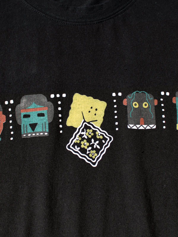 Kapital 20/- Jersey Crew-Long T-Shirt (PECKISH &amp; Kachina pt) Tee