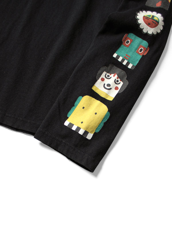 Kapital 20/- Jersey Crew-Long T-Shirt (PECKISH &amp; Kachina pt) Tee