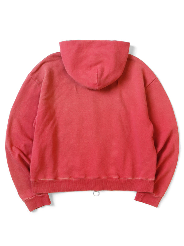 Kapital Fleece Zip-Up Gym Hoodie Sweat Shirt