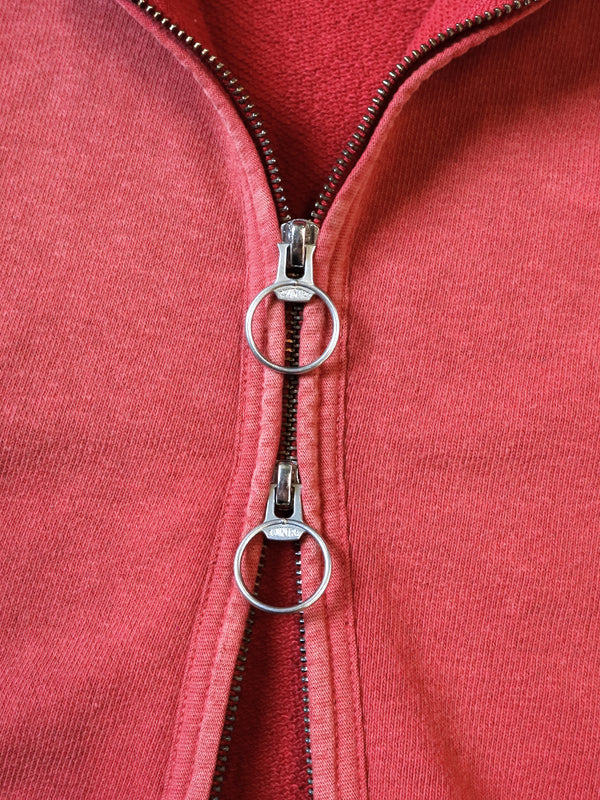 Kapital Fleece Zip-Up Gym Hoodie Sweat Shirt