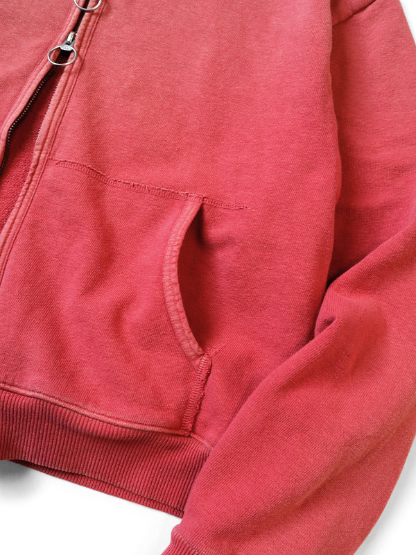 Kapital Fleece Zip-Up Gym Hoodie Sweat Shirt