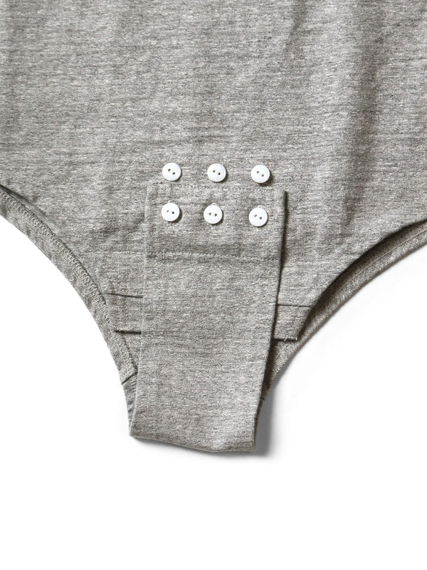 Kapital 16/-Tightly woven heathered jersey swim football T-shirt Tee