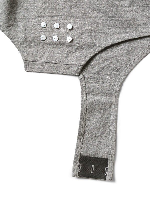 Kapital 16/-Tightly woven heathered jersey swim football T-shirt Tee