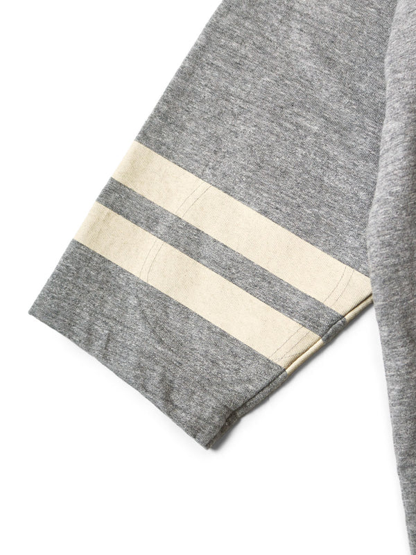 Kapital 16/-Tightly woven heathered jersey swim football T-shirt Tee