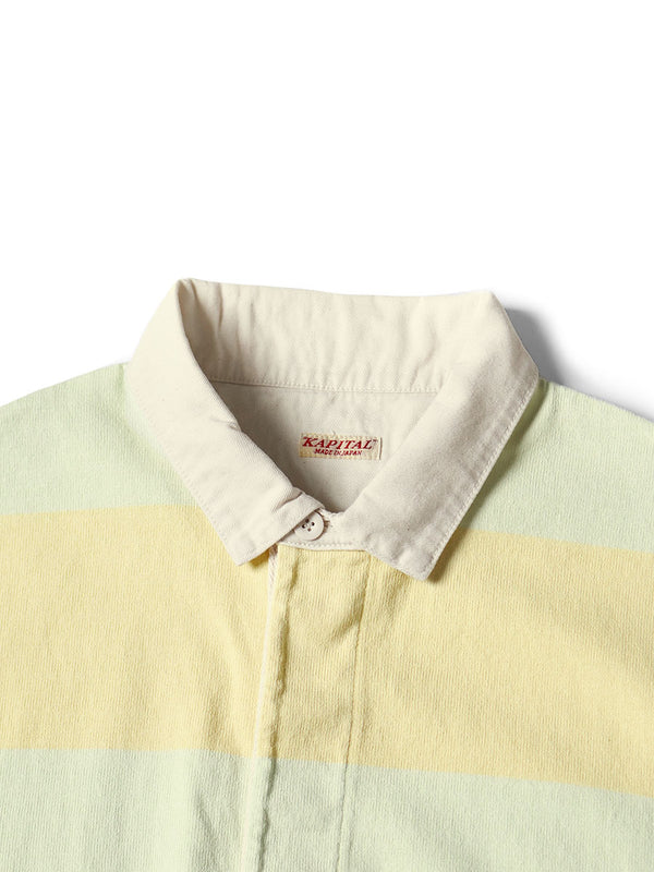 Kapital JAIL Border Jersey Big Rugby Shirt (long sleeve)
