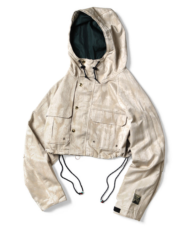 Kapital 60/40 Cross Magpie Pattern Gayle Parka Jacket