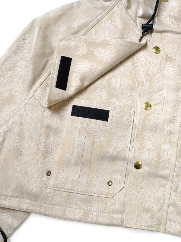 Kapital 60/40 Cross Magpie Pattern Gayle Parka Jacket