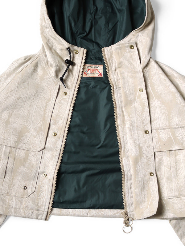Kapital 60/40 Cross Magpie Pattern Gayle Parka Jacket