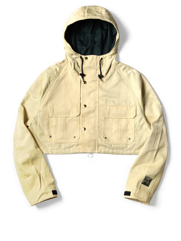 Kapital 60/40 Cross Magpie Pattern Gayle Parka Jacket