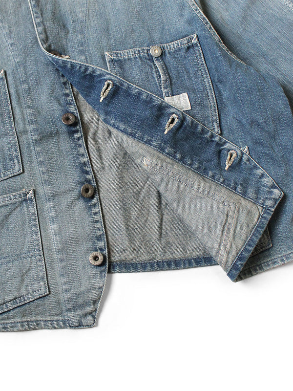 Kapital 12oz Denim Cropped WINDAY Choa Jacket