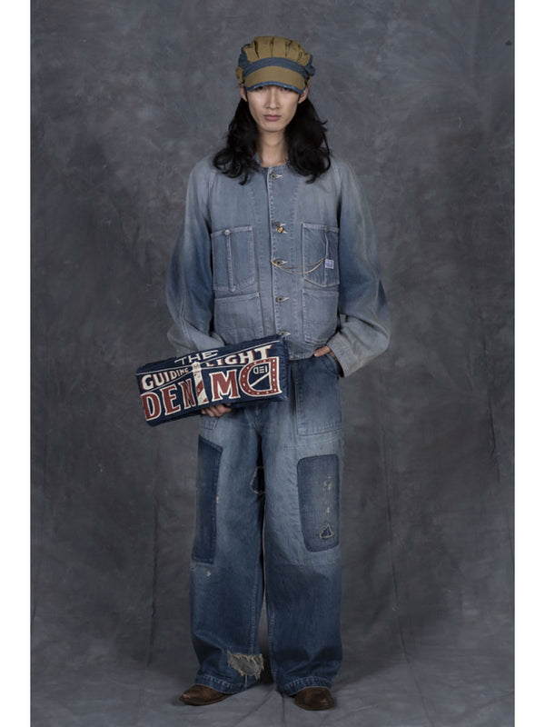 Kapital 12oz Denim Cropped WINDAY Choa Jacket