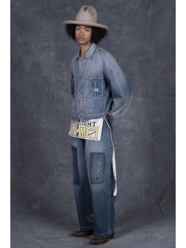 Kapital 12oz Denim Cropped WINDAY Choa Jacket