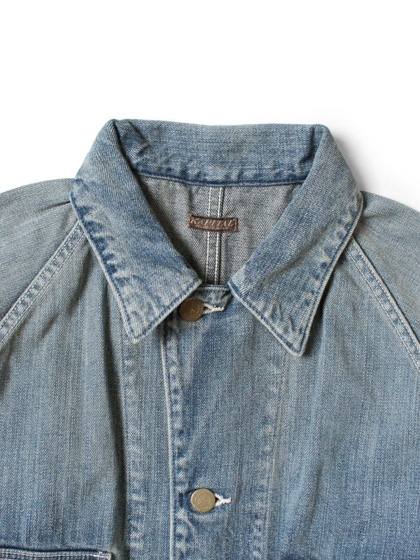 Kapital 12oz Denim Cherokee Coverall Jacket