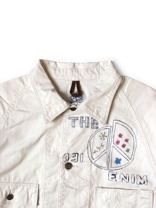 Kapital Murata Twill Cactus Beer Jacket (Memorial Paint Model)