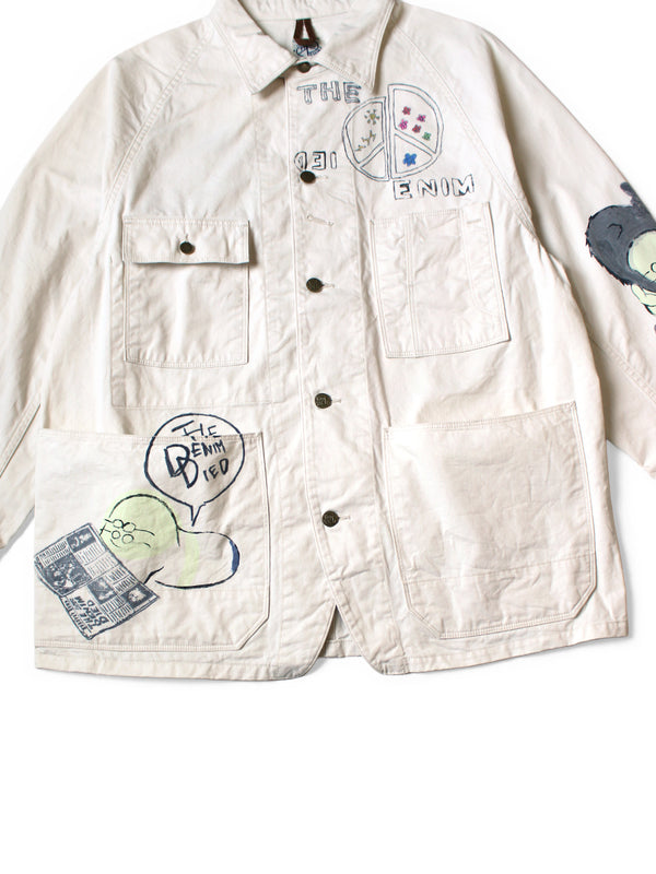 Kapital Murata Twill Cactus Beer Jacket (Memorial Paint Model)