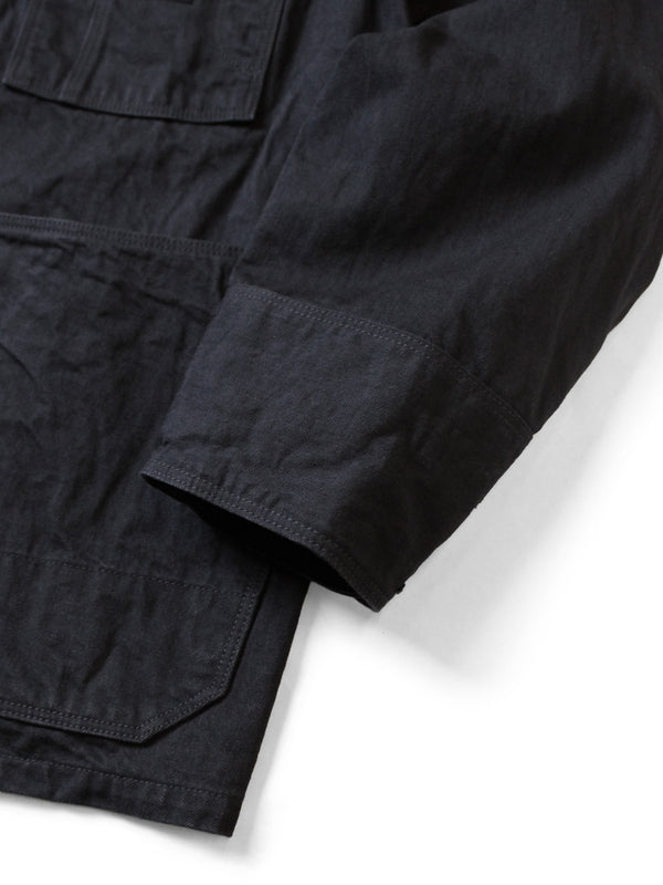 Kapital 10oz Black x Black Denim CACTUS Coverall jacket