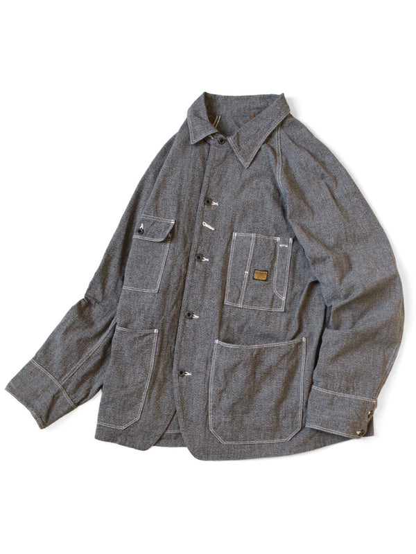 Kapital Heathered Chambray CACTUS Coverall Jacket