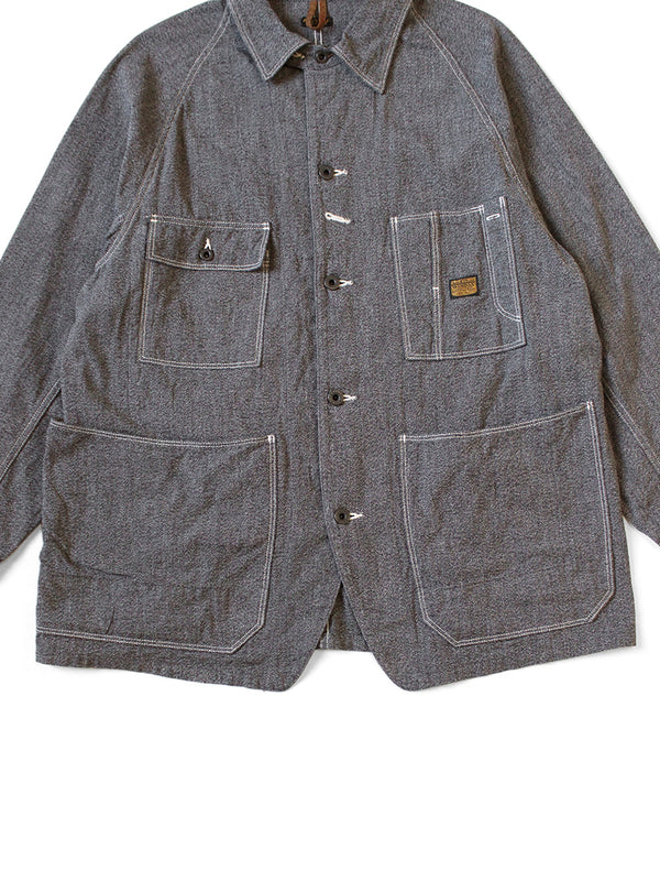 Kapital Heathered Chambray CACTUS Coverall Jacket