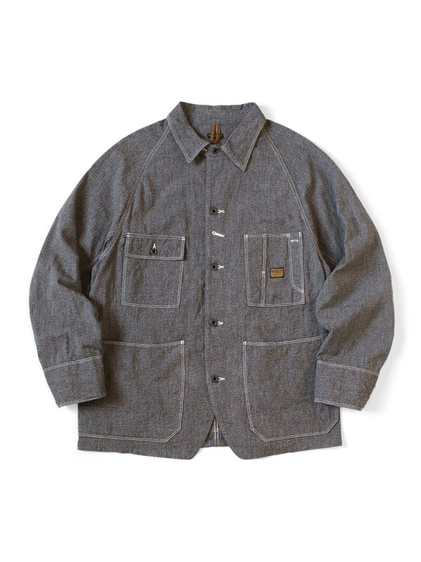 Kapital Heathered Chambray CACTUS Coverall Jacket