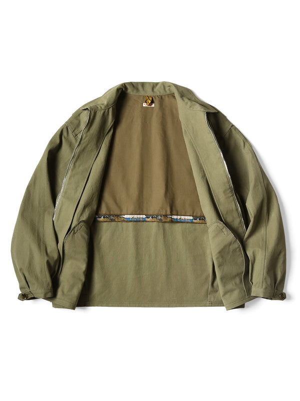 Kapital Water Repellent Light Canvas ZIP UP KAYAK PAW-PAW Blouson Jacket