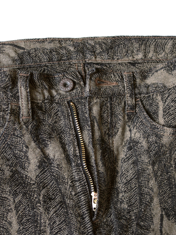 Kapital 12oz Magpie Denim 5P APRON OKABELLBO Pants