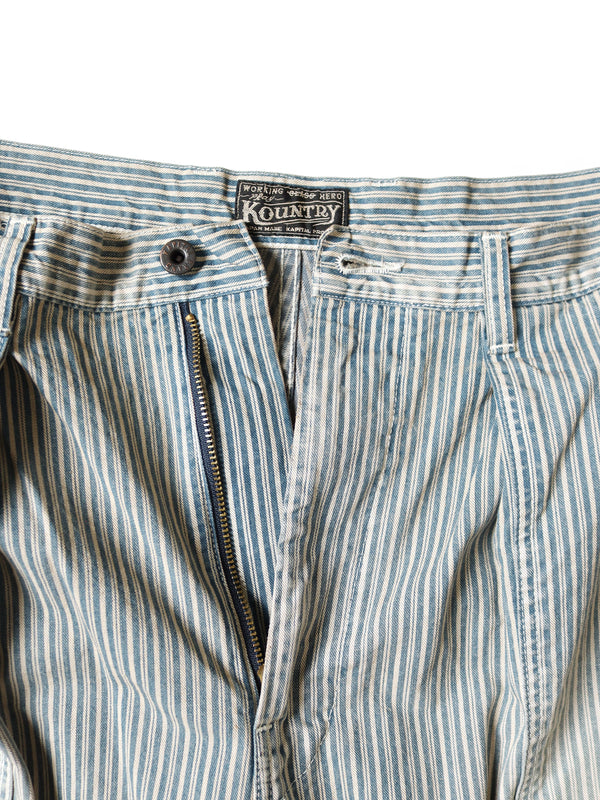 Kapital Liberty Hickory Fatigue Baggy Pants (Rushfield Remake)