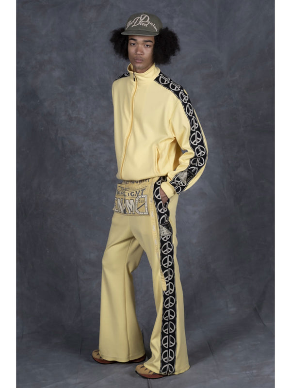 Kapital smooth jersey TH.DD track pants